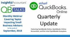 QB Talks QBO Quarterly Update