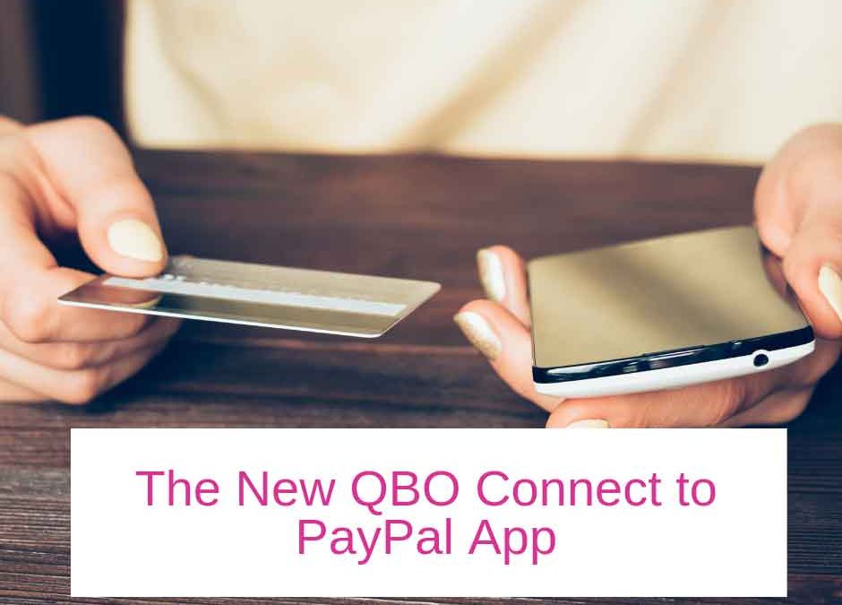 The New QBO Connect to PayPal App