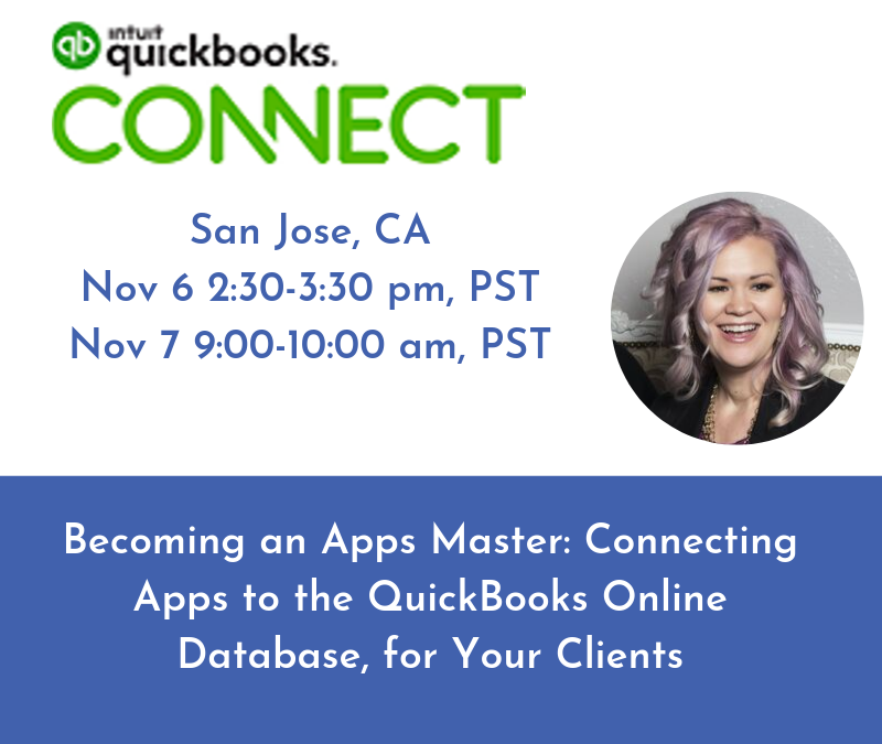 QuickBooks Connect – San Jose, CA 11/6-8/2019