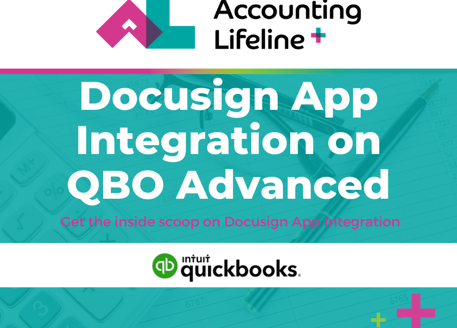 Docusign App Integration on QBO Advanced